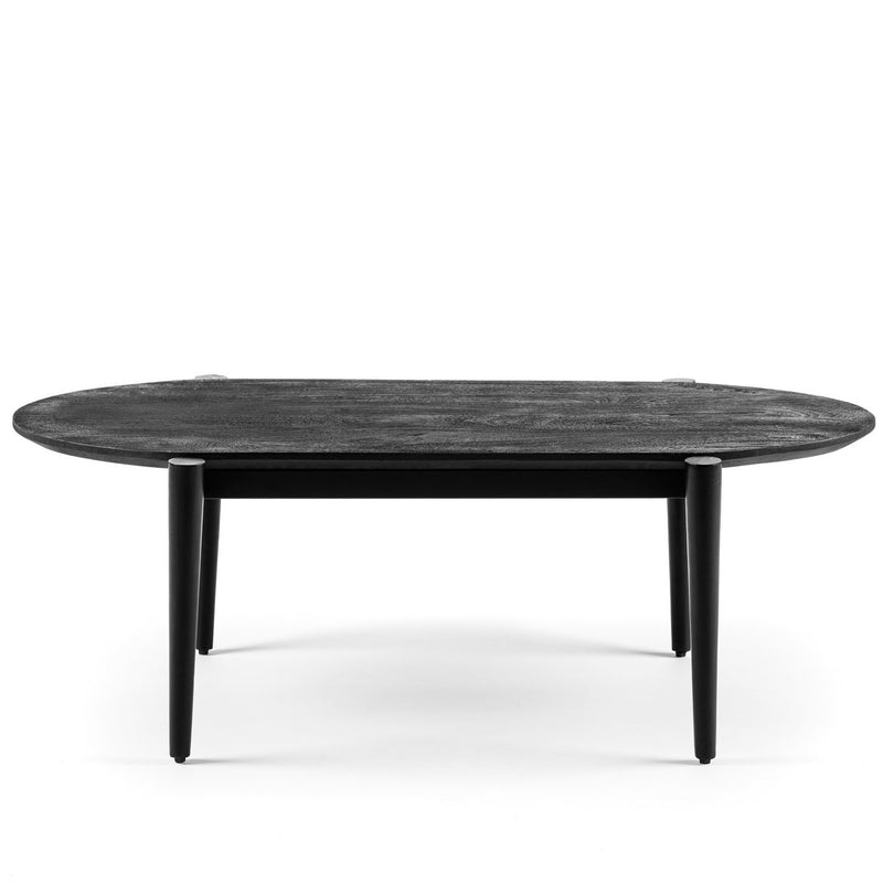 Coffee table oval, 120x60 cm, Z340 black