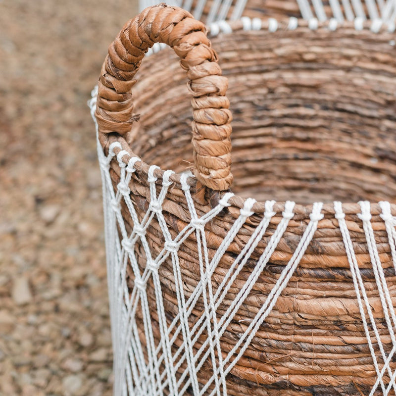 Laundry Basket | Plant Basket | Storage Basket JUWANA made of Banana Fibre