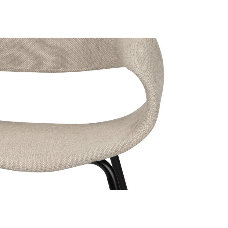 Whale Chair Beige (Set of 2)