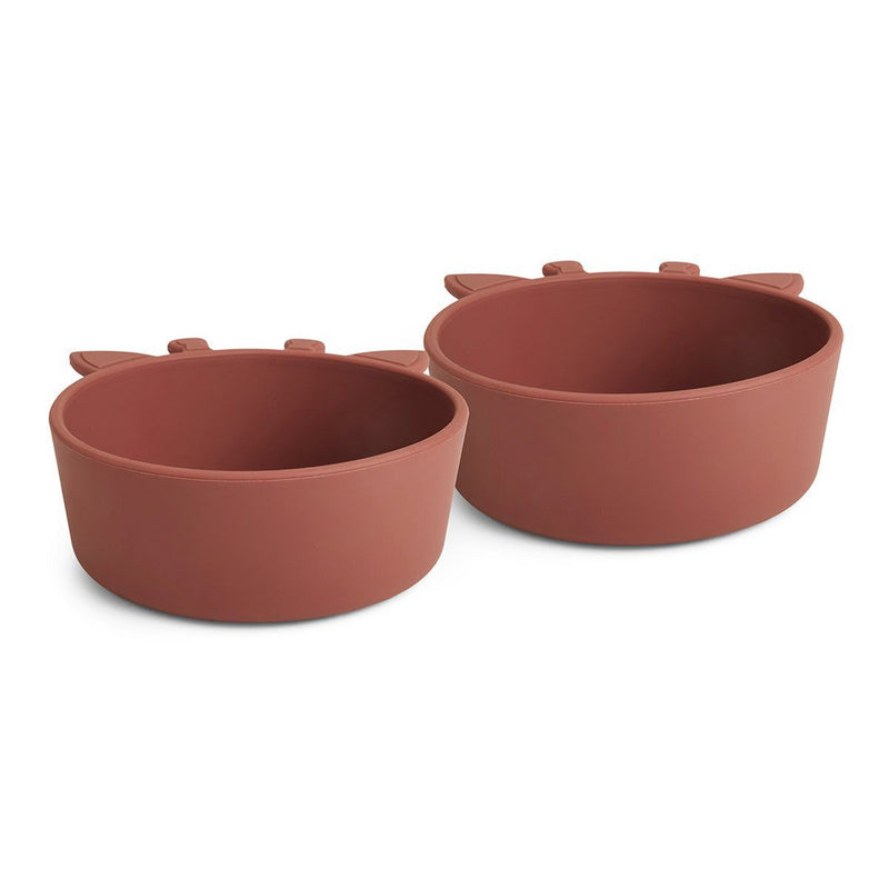 Alex silicone deep plate 2-pack Giraf