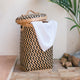 Laundry Basket with Lid NABIRE made from Bamboo