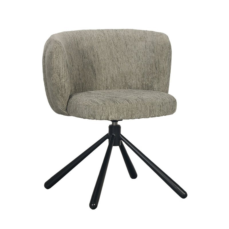 Shell Rotating Chair Crocodile Green