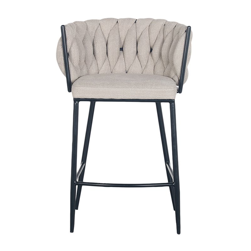 Wave kitchen bar chair beige