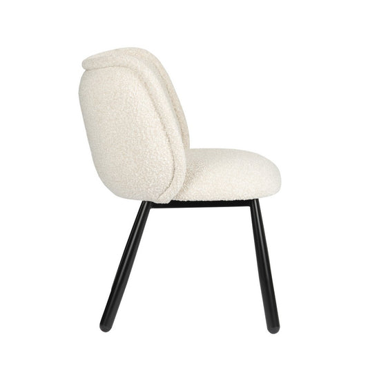 Panda Chair White Pearl  (Set of 2)