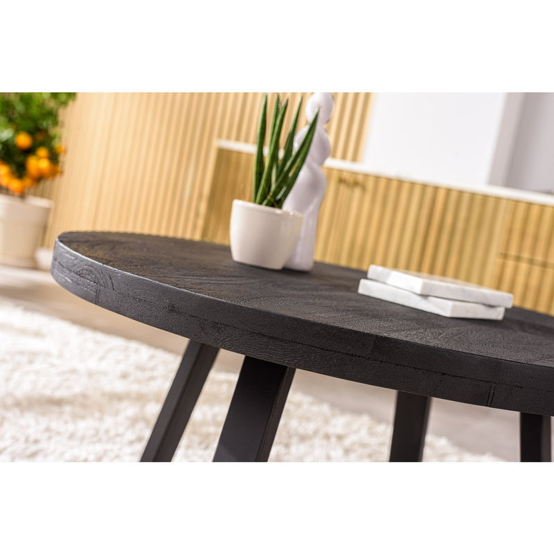 Salontafel, 60 cm, B340 zwart