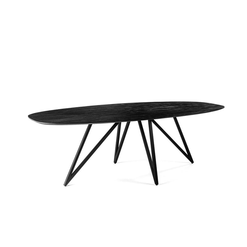 Dining room table, 240x110 cm, W340 black