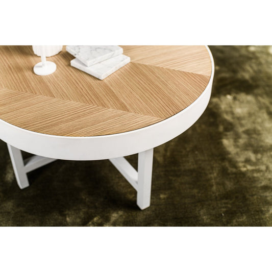 Coffee table round 60 cm, Lennox, L350 oak