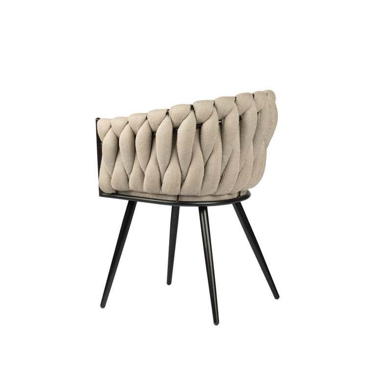 Wave chair beige (Set of 2)