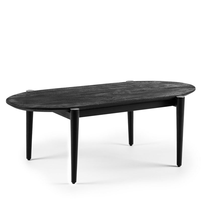 Coffee table oval, 120x60 cm, Z340 black