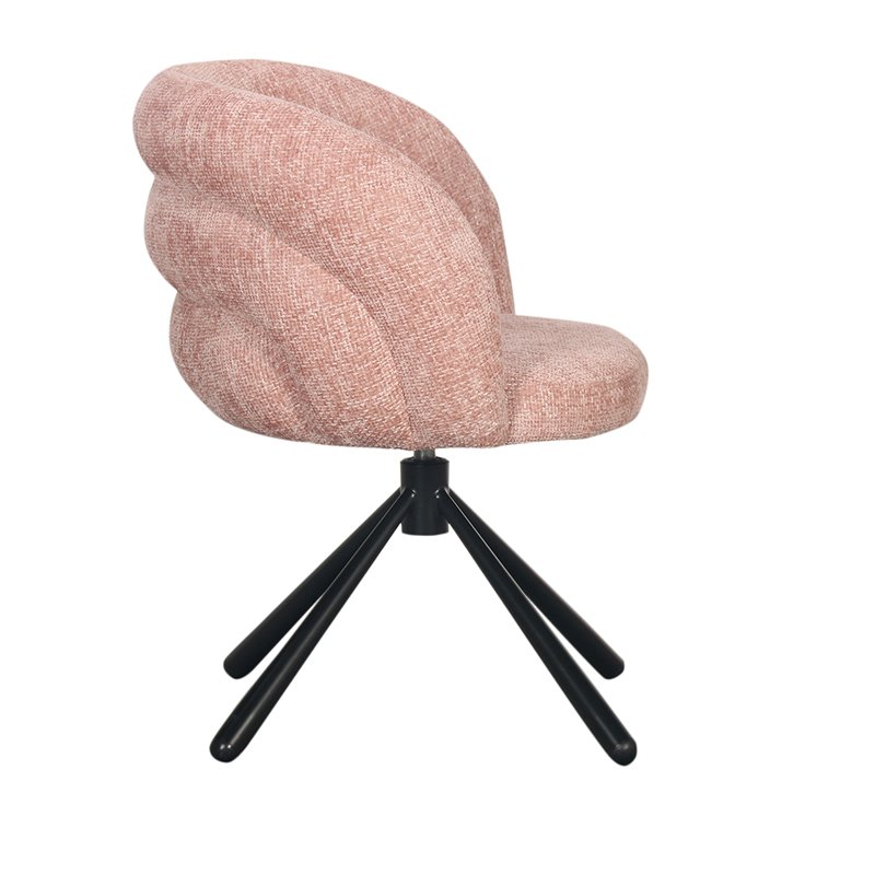 Pebble Rotating Chair Pastel Pink