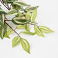 Tradescantia Artificial Hanging Plant in Stan Flower Pot - H45 x Ø25 cm - Green