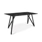 Dining room table, 160x90 cm, W340 black