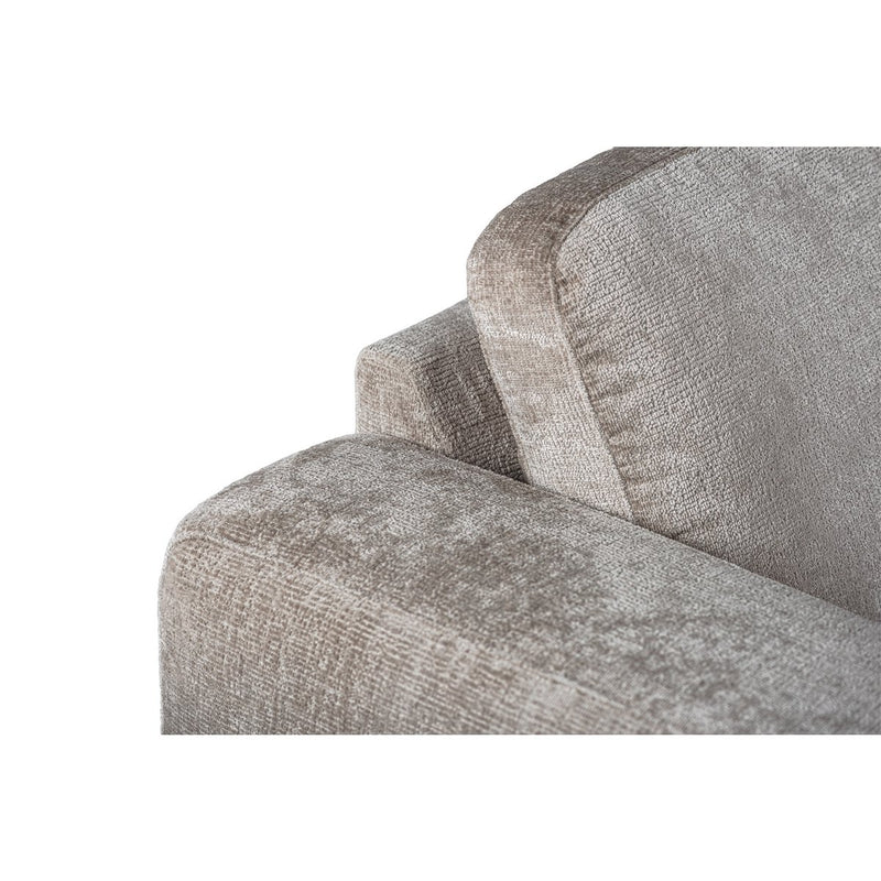 3 seater corner right, fabric Perfect Harmony 04, R720 champagne