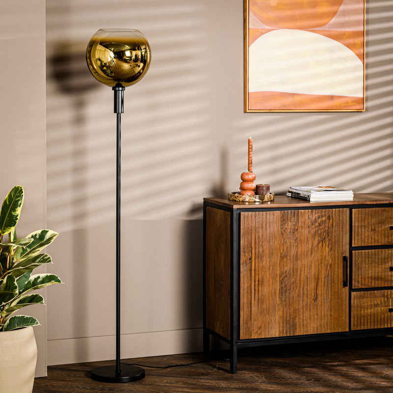 Floor lamp, 1-light, V850 gold