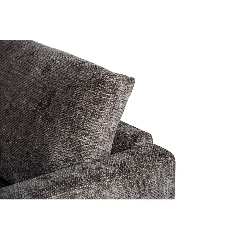 3 seater corner left, fabric Haga 16, E230 anthracite