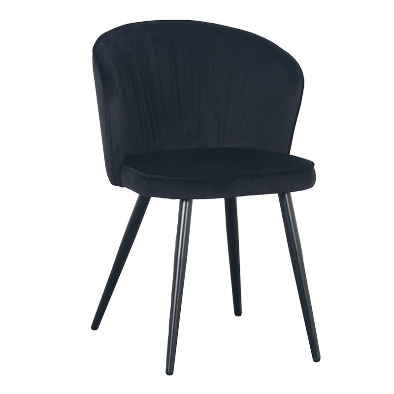 River chair black (Set of 2)