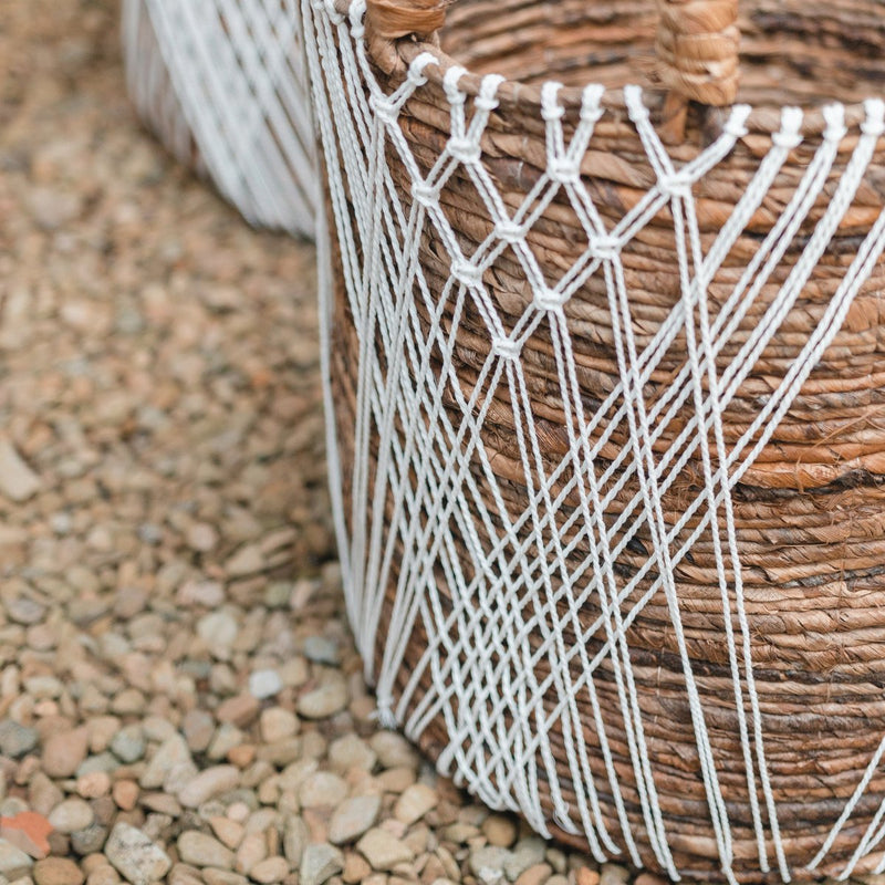 Laundry Basket | Plant Basket | Storage Basket JUWANA made of Banana Fibre