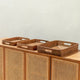 Rectangular Rattan Tray | Serving Tray | Large Decorative Tray AMAHAI Brown (3 sizes)