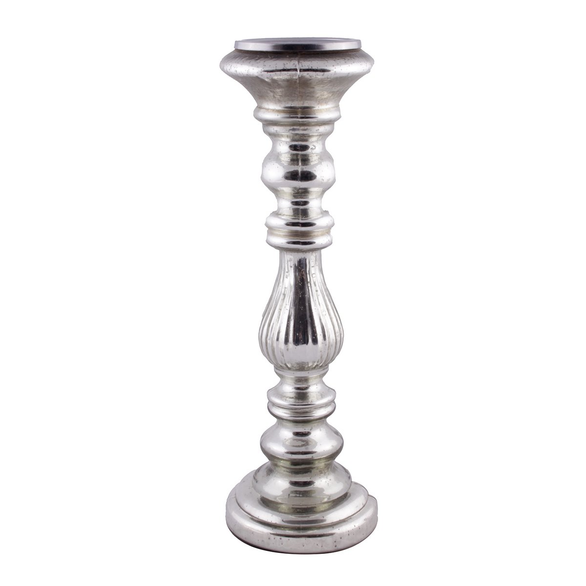 GLASS CANDLE STAND L (Set of 6)