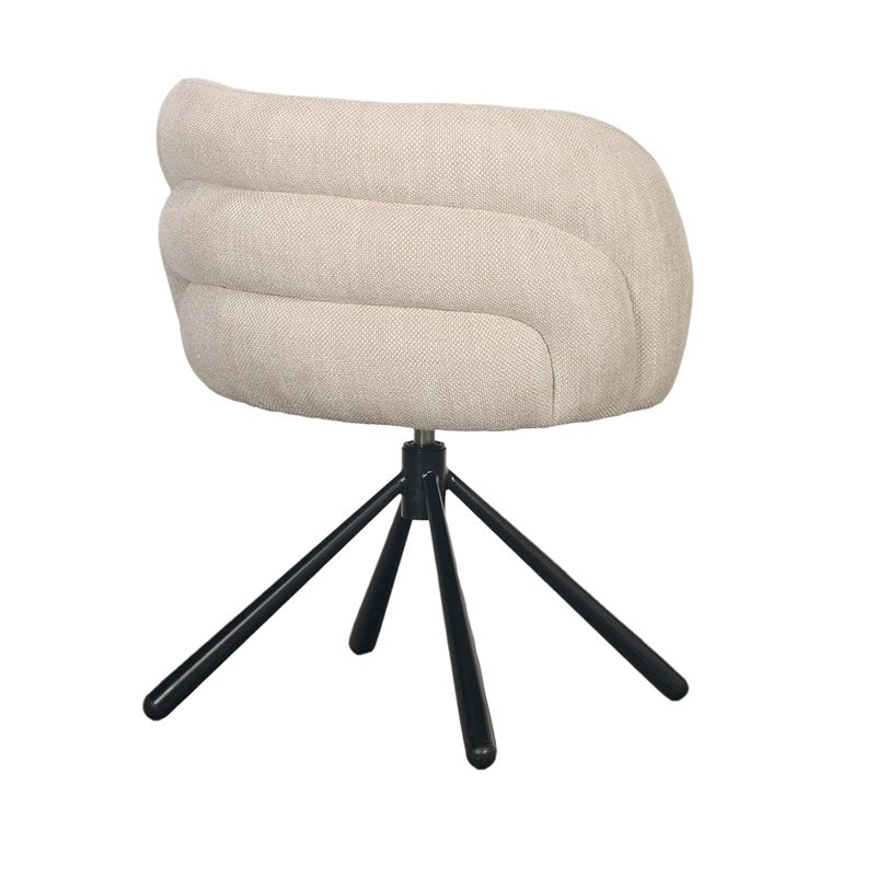 Pebble Rotating Chair Beige