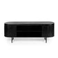 TV cabinet 2D, 155 cm, B340 black