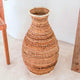 Woven Boho Vase TUMBAK made from Banana Fibre and Raffia