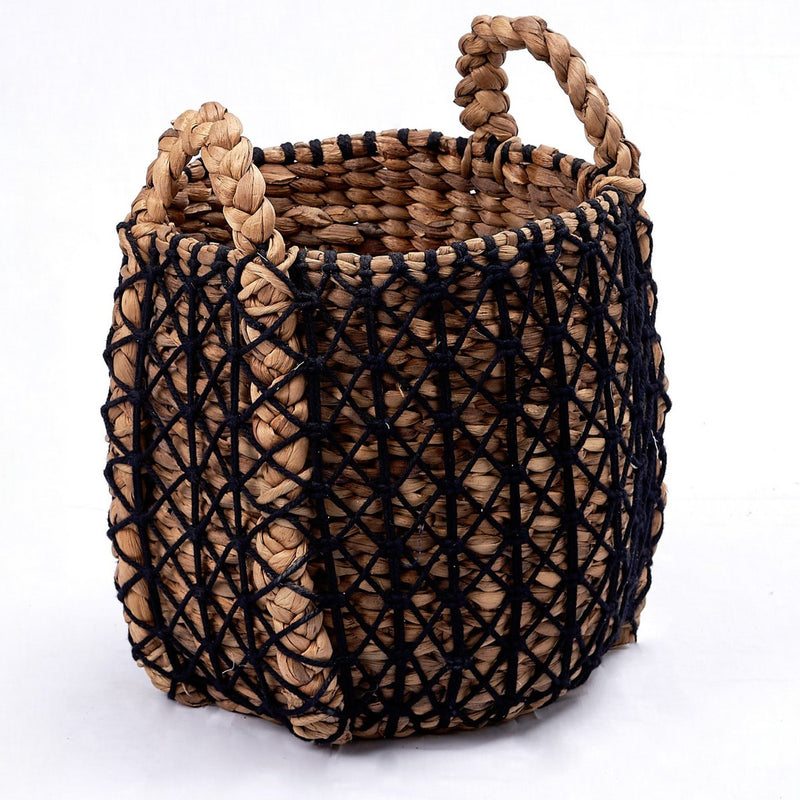 Laundry Basket PRAYA | Plant Basket made from Water Hyacinth