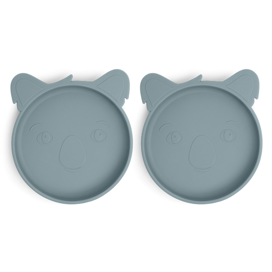 Akila silicone plate 2-pack Koala