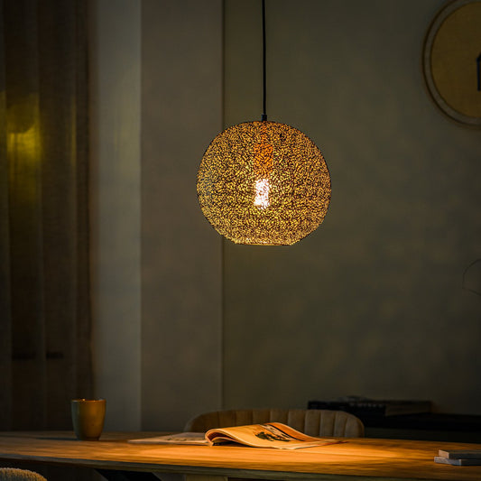 Hanglamp, 30 cm, H340 zwart