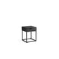 Bedside table 1L, Lava, B340 black