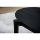 Coffee table oval, 120x60 cm, Z340 black