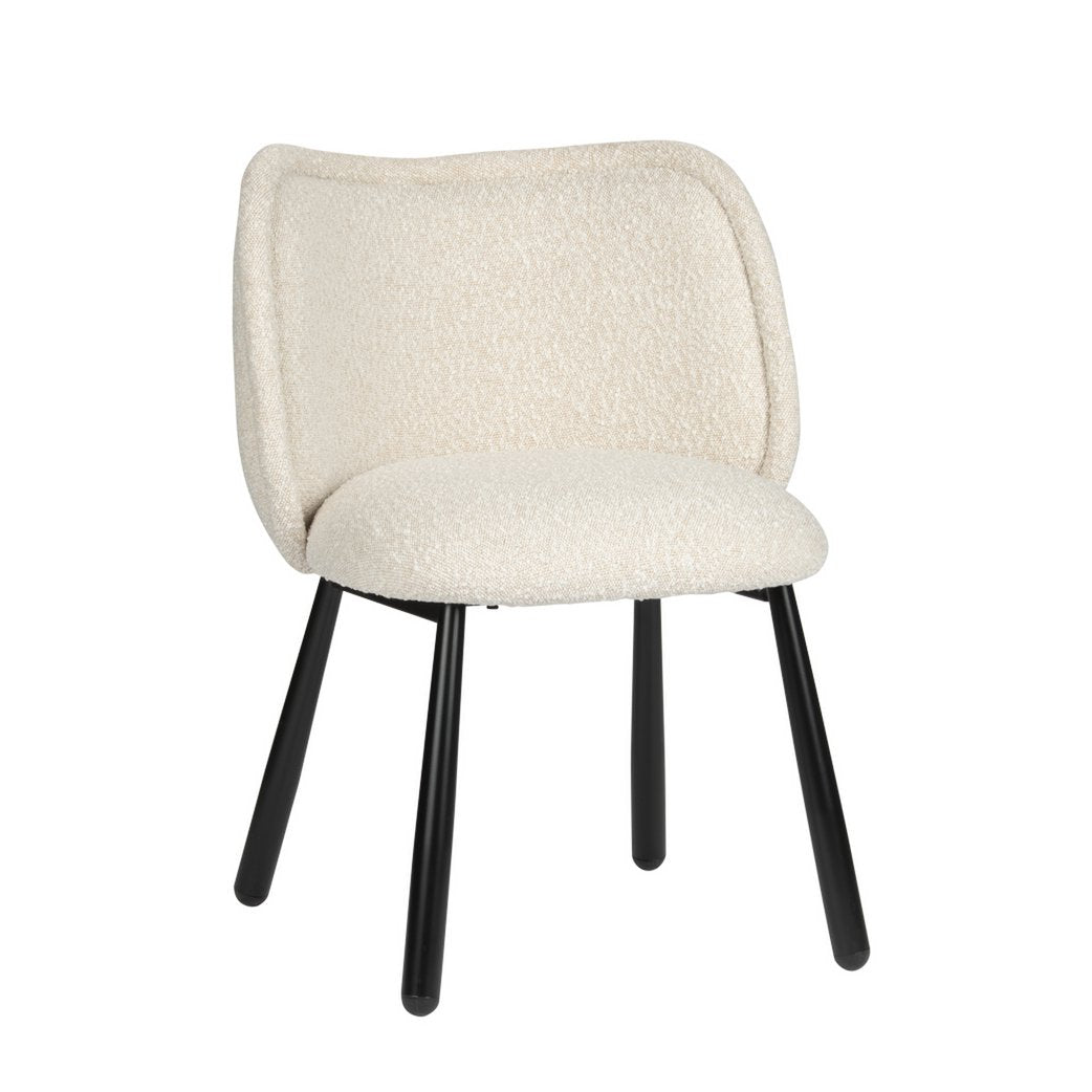 Panda Chair White Pearl  (Set of 2)