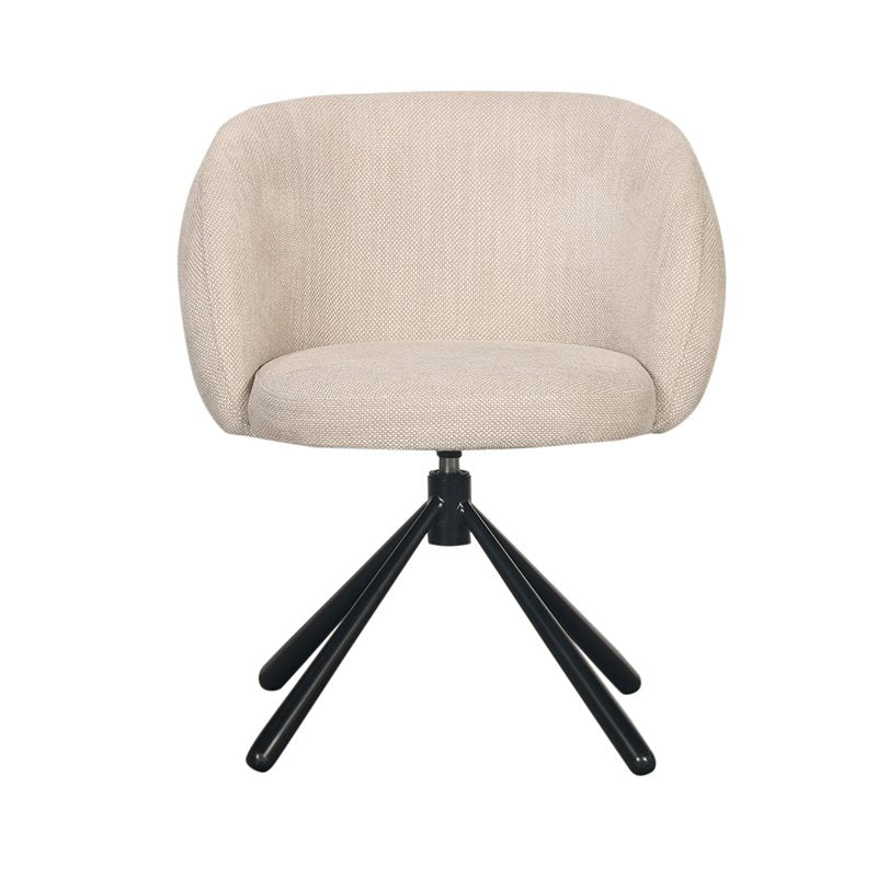 Pebble Rotating Chair Beige