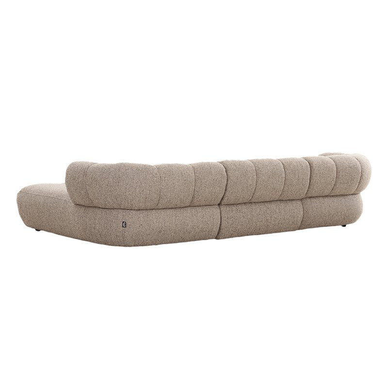 Sofa New York 4-seater (Right Lounge) Sand Boucle