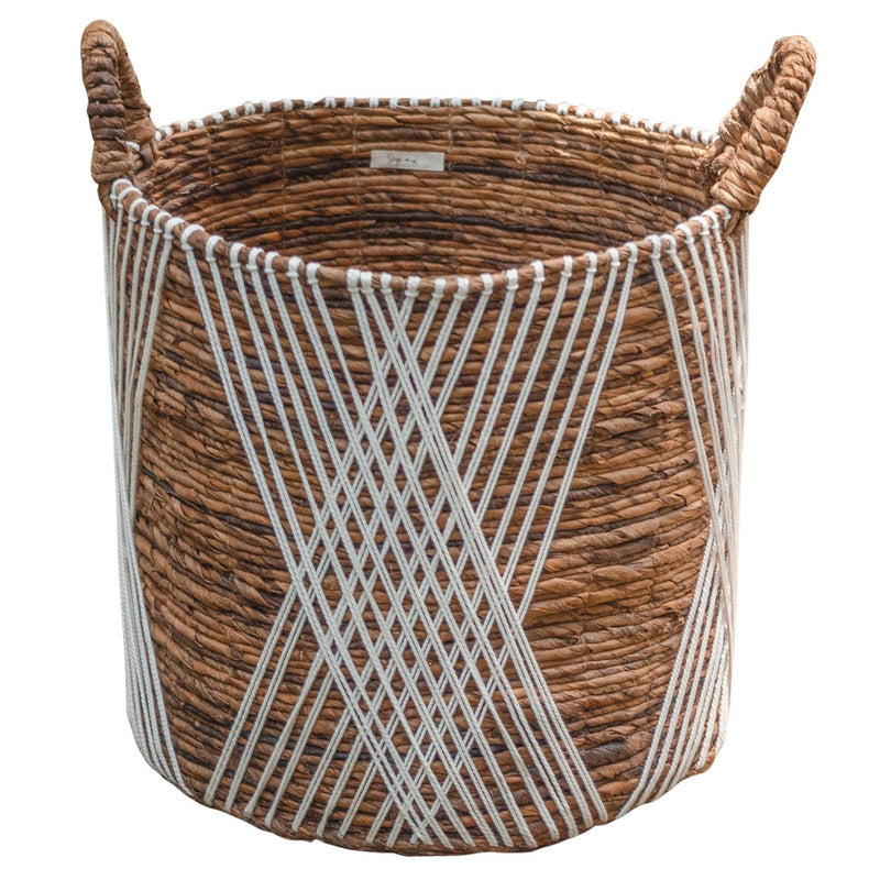 Laundry Basket | Plant Basket | Storage Basket JUWANA made of Banana Fibre