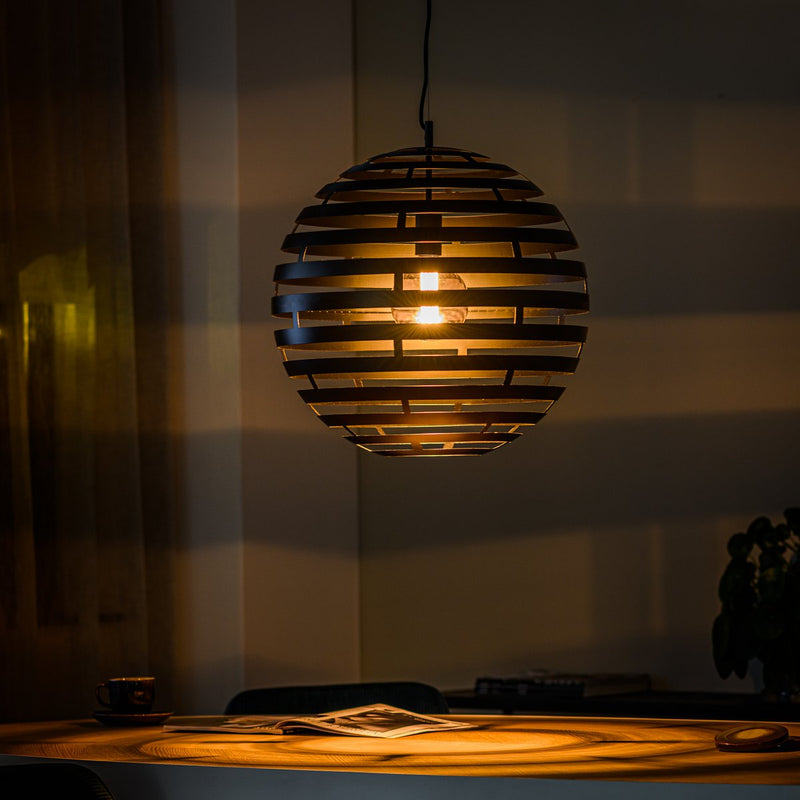 Hanglamp, 50 cm, H340 zwart