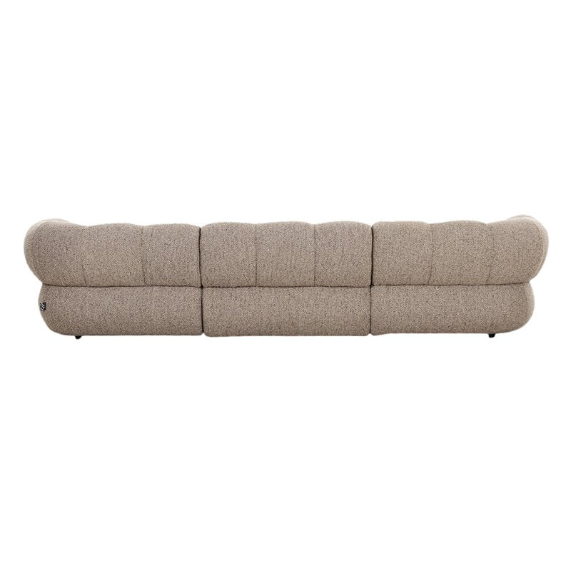 Sofa New York 4-seater Sand Boucle