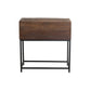 J-Line Console 8 Drawers Brut Recycled Wood Brown