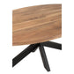 J-Line Dining Table Gerard Round Acacia Wood Natural