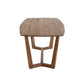 J-Line Dining table Maty Exotic Wood/Rattan Natural