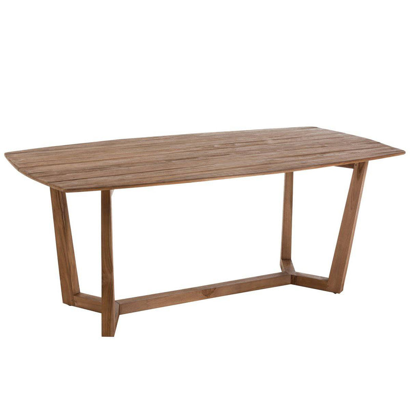 J-Line Dining table Maty Exotic Wood/Rattan Natural