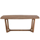 J-Line Dining table Maty Exotic Wood/Rattan Natural