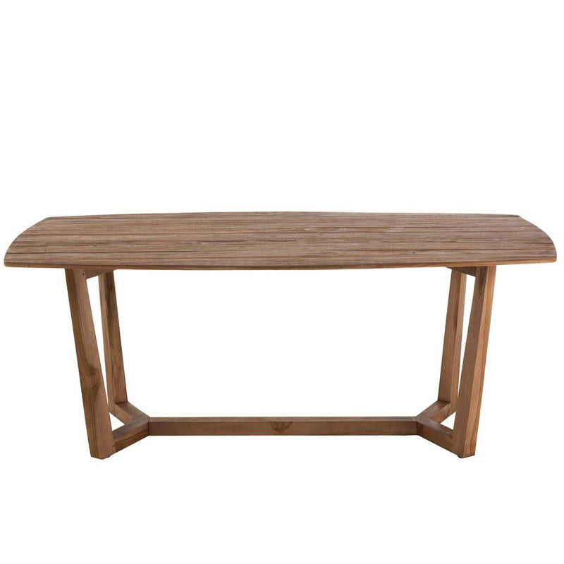 J-Line Dining table Maty Exotic Wood/Rattan Natural