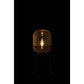 J-Line Lamp On Foot Sasha Glass/Metal Silver/Black Medium