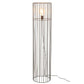 J-Line Lamp Standing Round Metal Black