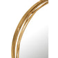 J-Line Mirror Aurora Round Iron/Glass Gold Small - Wall mirror 61 x 61 cm - Goldgenix