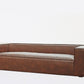 J-Line Sofa 4 Seater Modern Dark Brown