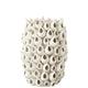 J-Line Vase Anemone High Earthenware White Large - 44 cm high