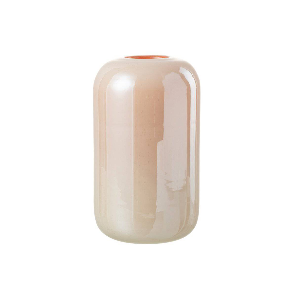 J-Line Vase Julien Glass Orange/Pink Large - 29 cm high