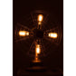 LAMP FAN METAL BROWN (43x29x56cm)